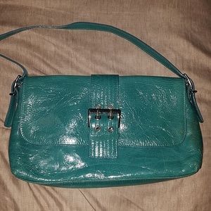 Beautiful *Leather* Handbag Teal